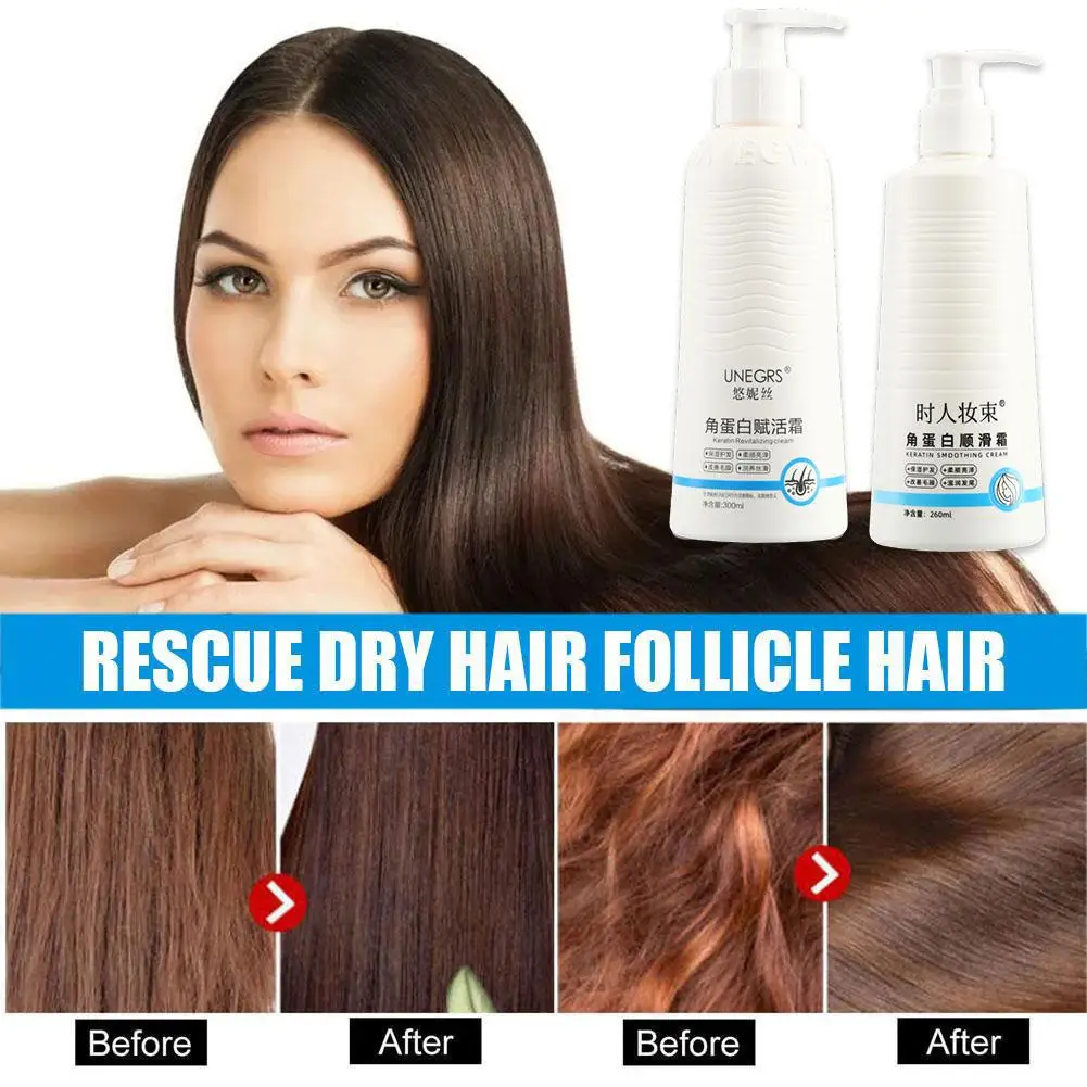 300ml Keratin Revitalizing Cream for Scalp Care Nourishing Moisturizing Smoothing Protecting Hair Conditioner and Hair Cleaning
300ml Keratin Revitalizing Cream for Scalp Care Nourishing Moisturizing Smoothing Protecting Hair Conditioner and Hair Cleaning