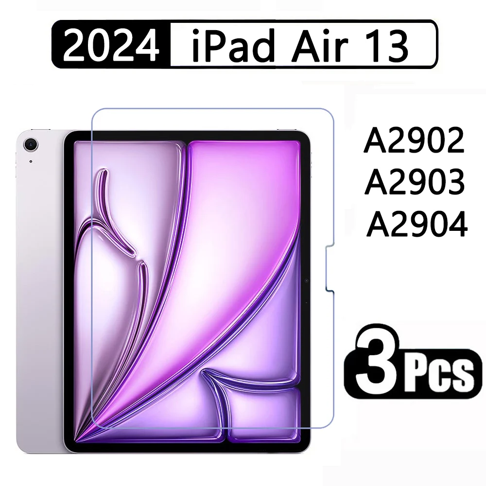 (3 упаковки) Закаленное стекло для Apple iPad Air 13 2024 6-го поколения A2903 A2904 A2898 Защитная пленка для экрана планшета с защитой от царапин
(3 упаковки) Закаленное стекло для Apple iPad Air 13 2024 6-го поколения A2903 A2904 A2898 Защитная пленка для экрана планшета с защитой от царапин