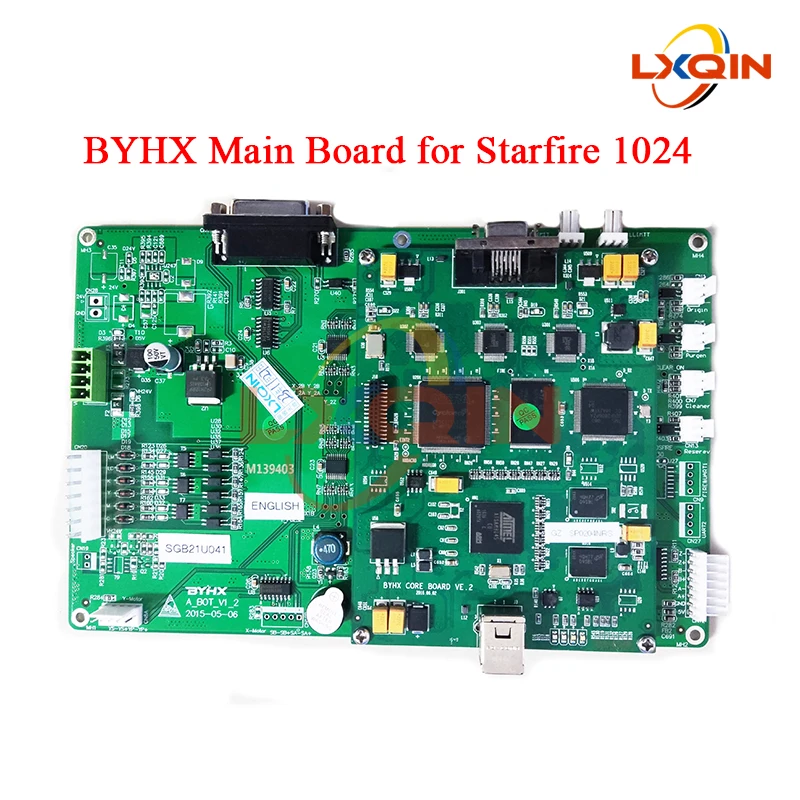 Материнская плата LXQIN BYHX для Starfire 1024, печатающая головка для Gongzheng Allwin Xuli Human Flora UV Printer SG1024, 2 головки
Материнская плата LXQIN BYHX для Starfire 1024, печатающая головка для Gongzheng Allwin Xuli Human Flora UV Printer SG1024, 2 головки