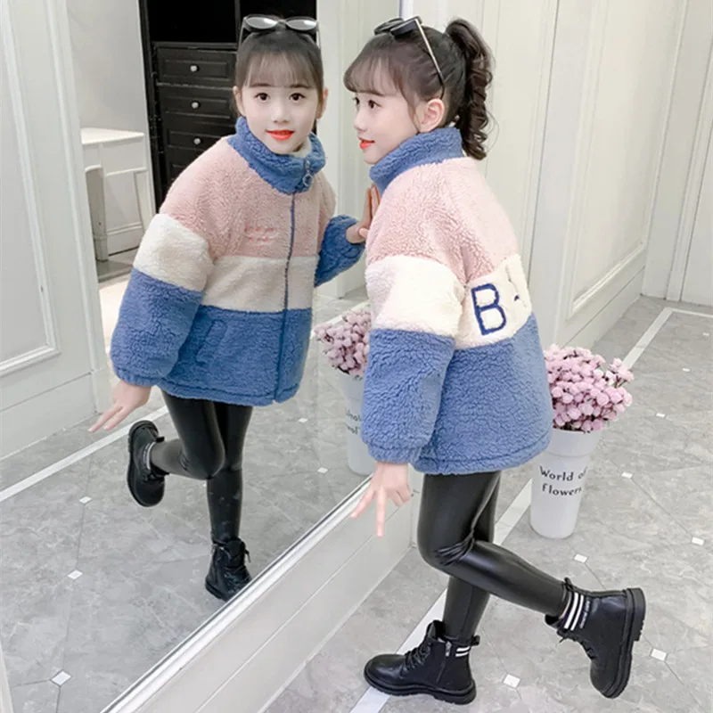 Girls Coat Jacket Cotton Outwear Tops 2022 Lasted Warm Thicken Plus Velvet Winter Autumn Teenager Furs Sport Birthday Gift Child
Girls Coat Jacket Cotton Outwear Tops 2022 Lasted Warm Thicken Plus Velvet Winter Autumn Teenager Furs Sport Birthday Gift Child