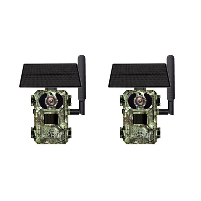 4G Sim Card LTE Cellular 4W Solar 7800Mah Battery Hunting Trail Motion Activated Night Vision 4MP IP66 Camera
4G Sim Card LTE Cellular 4W Solar 7800Mah Battery Hunting Trail Motion Activated Night Vision 4MP IP66 Camera