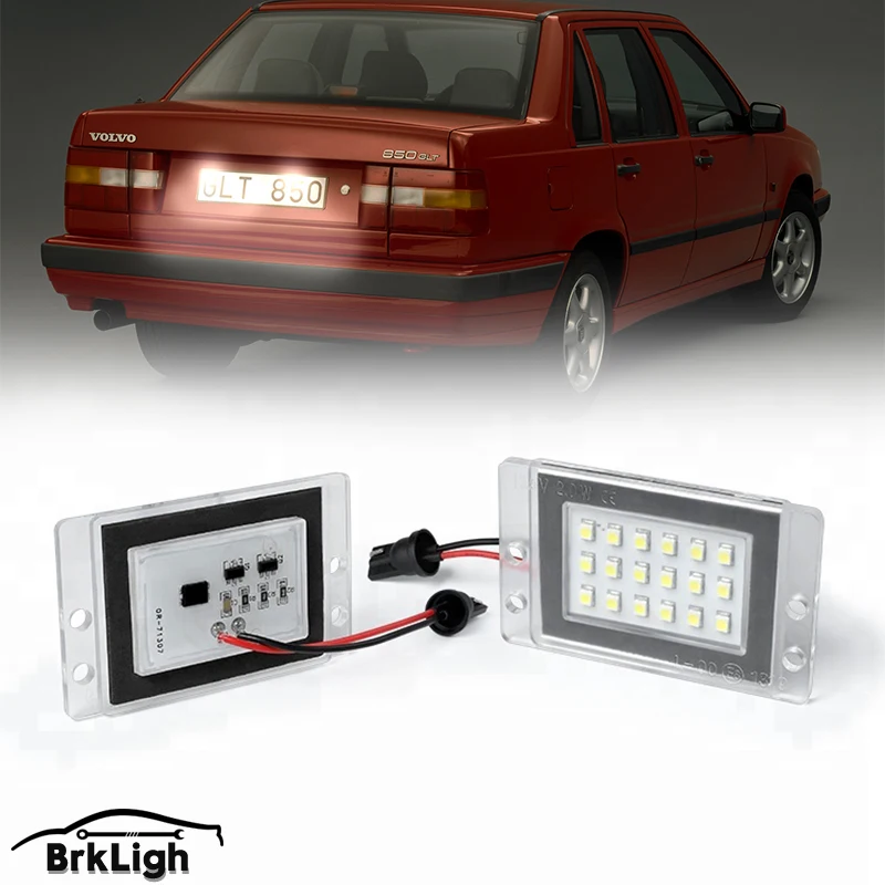 2pcs Error Free auto lighting For Volvo 855 V70 XC97-00 SMD LED license number plate light 12V Automotive led bulbs Car-styling 
2pcs Error Free auto lighting For Volvo 855 V70 XC97-00 SMD LED license number plate light 12V Automotive led bulbs Car-styling