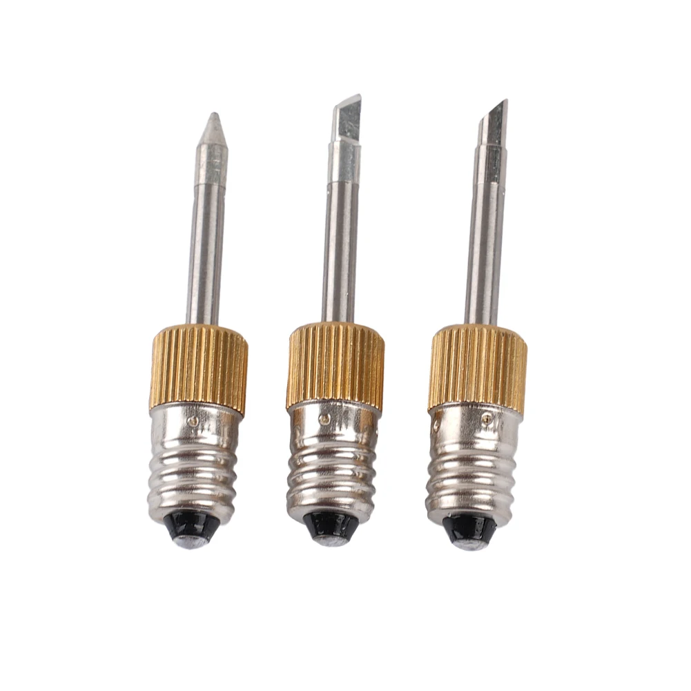 Power Tools Soldering Iron Tips Wire Wire Tinning Drag Welding Welding Tips 50 Mm/1.97 Inches E10 Interface Steel Durable
Power Tools Soldering Iron Tips Wire Wire Tinning Drag Welding Welding Tips 50 Mm/1.97 Inches E10 Interface Steel Durable