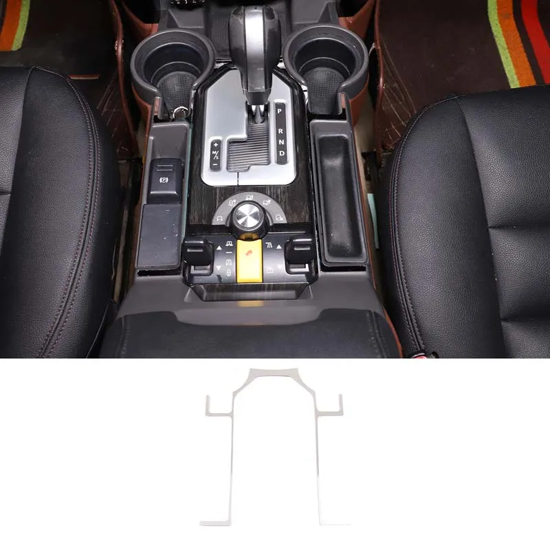For Land Rover Discovery 3 LR3 2004-2009 Silver Stainless Steel Car Center Control Gear Panel Decorative Sequins Car Accessories
For Land Rover Discovery 3 LR3 2004-2009 Silver Stainless Steel Car Center Control Gear Panel Decorative Sequins Car Accessories