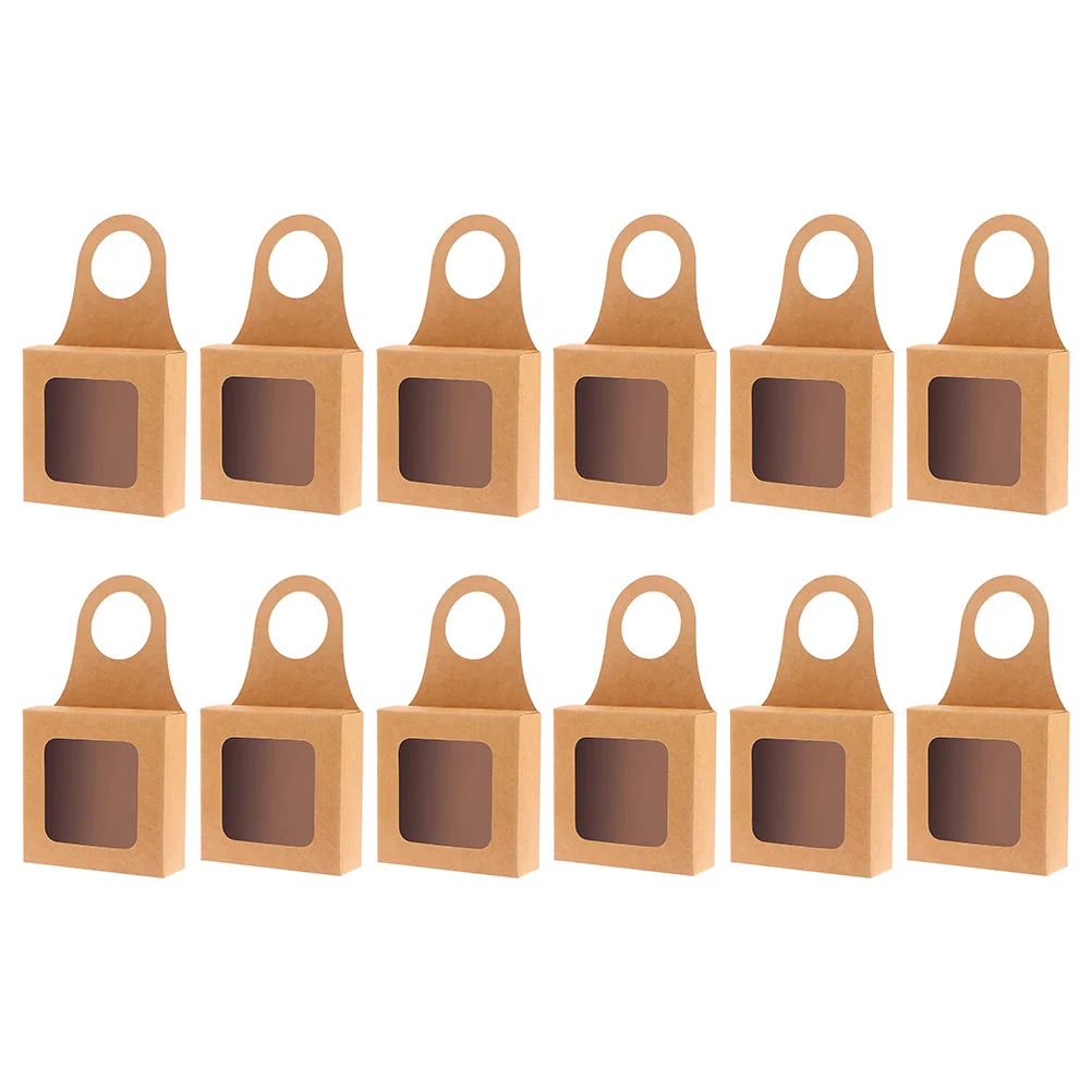 12 Pcs Bottle Gift Box Christmas Gifts Boxes Household Case Supply Kraft Paper Snack Hanger Favor
12 Pcs Bottle Gift Box Christmas Gifts Boxes Household Case Supply Kraft Paper Snack Hanger Favor