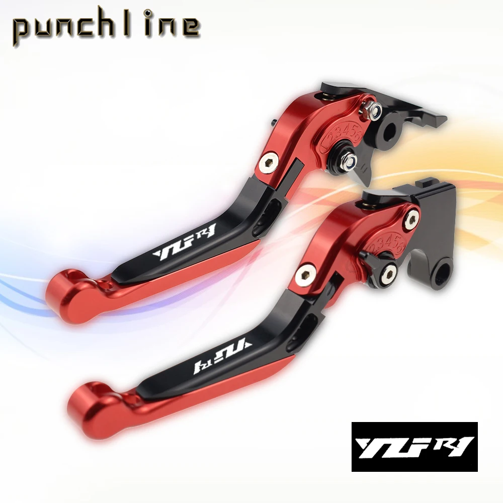 

Fit For YZF R1 2004-2008 Handle Set YZFR1 YZF-R1 Motorcycle CNC Accessories Folding Extendable Brake Clutch Levers Adjustable