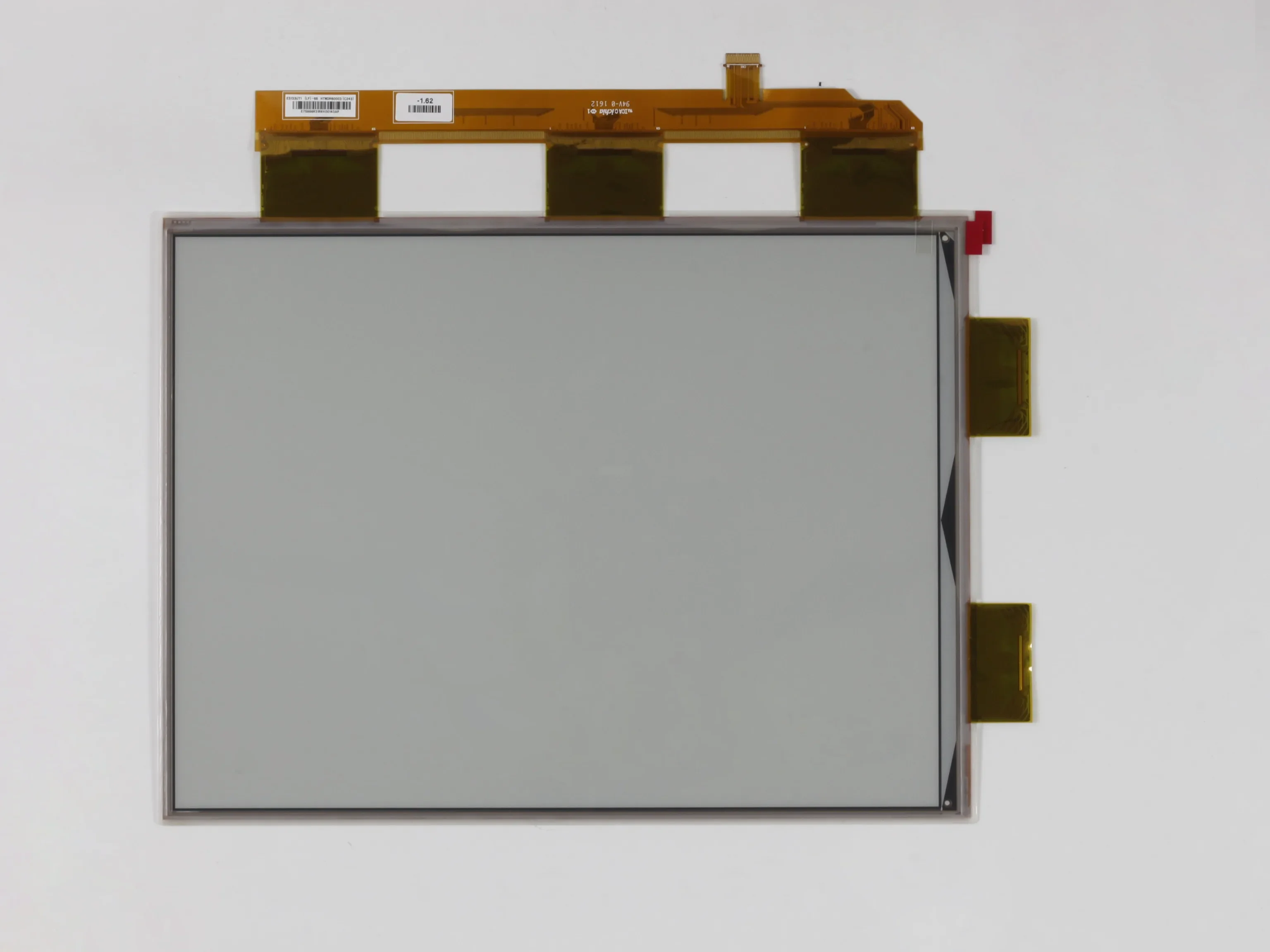 Новая электронная бумага Eink EL133US1, 13,3 дюйма, черно-белая, трехцветная этикетка
Новая электронная бумага Eink EL133US1, 13,3 дюйма, черно-белая, трехцветная этикетка