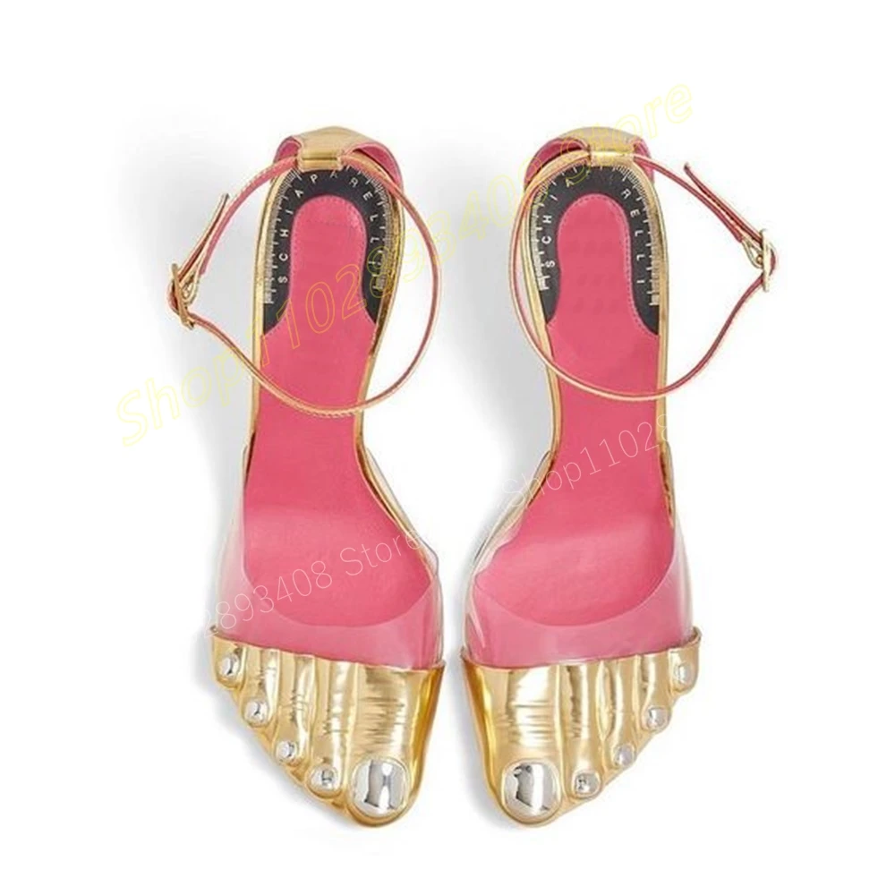 Pink PVC Split-toe Fingers Design Pumps Novelty Stiletto High Heel Runway Fashion Women Shoes 2024 Summer Zapatos Para Mujere
Pink PVC Split-toe Fingers Design Pumps Novelty Stiletto High Heel Runway Fashion Women Shoes 2024 Summer Zapatos Para Mujere