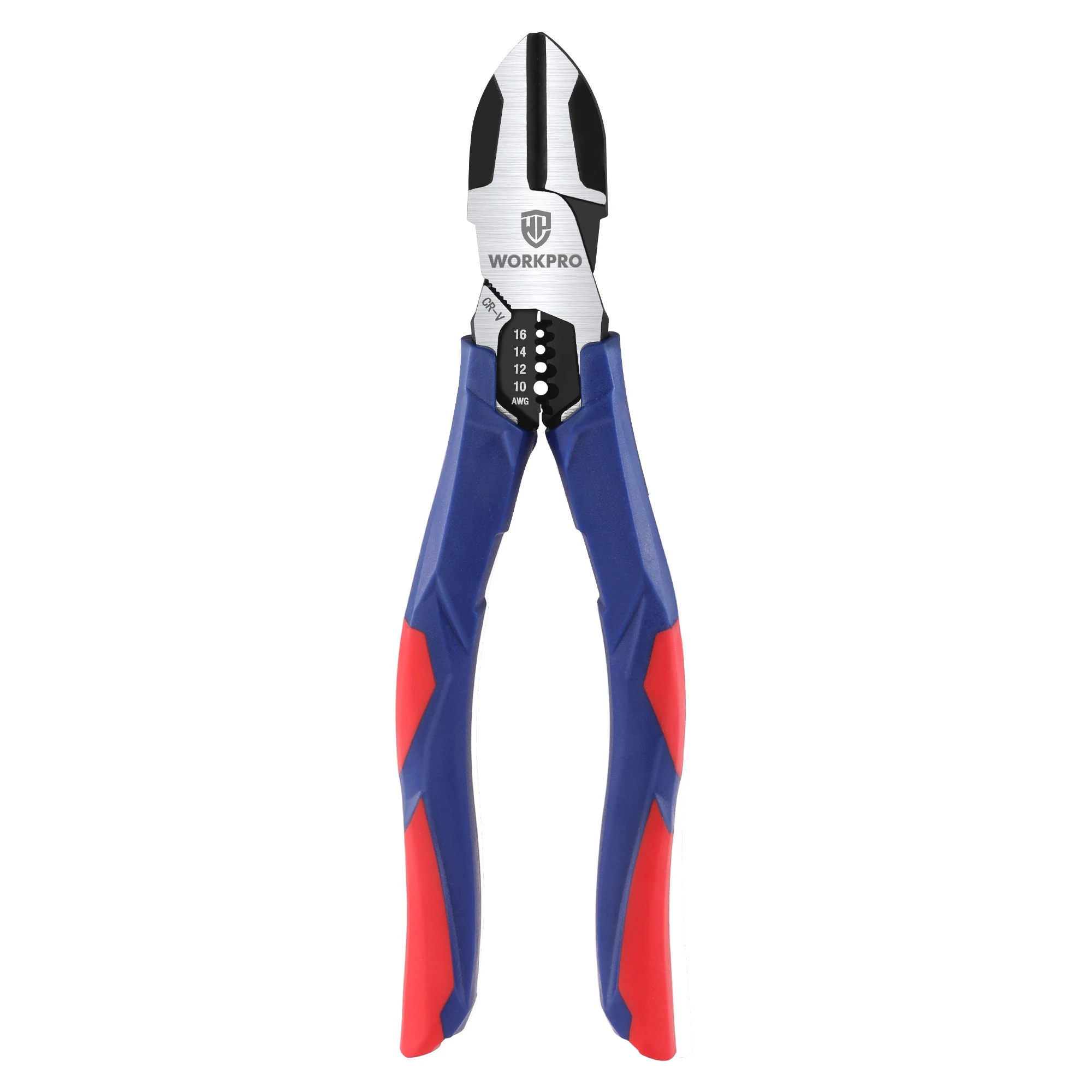 WORKPRO 7.5 Inch Diagonal Cutting Pliers 2 IN 1 Wire Stripping Pliers Wire Cutters Multifunctional High Hardness Repair Plier
WORKPRO 7.5 Inch Diagonal Cutting Pliers 2 IN 1 Wire Stripping Pliers Wire Cutters Multifunctional High Hardness Repair Plier