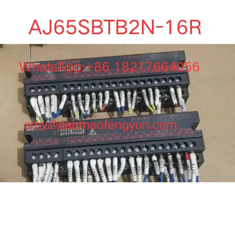 

Second-hand AJ65SBTB2N-16R module tested ok in good working