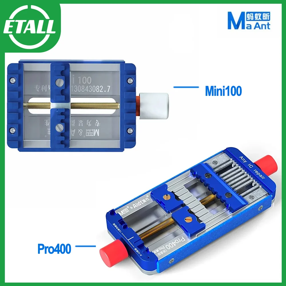 MaAnt Aidt Pro400/Mini100/T1 Universal PCB Holder for Mainboard IC Chip Maintenance Jig Holder Phone Soldering for Phone Repair
MaAnt Aidt Pro400/Mini100/T1 Universal PCB Holder for Mainboard IC Chip Maintenance Jig Holder Phone Soldering for Phone Repair