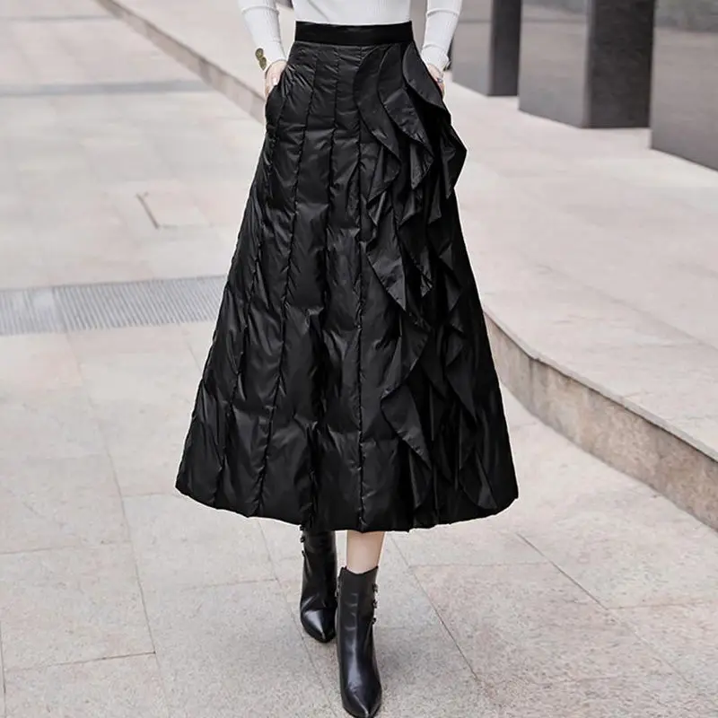 2023 New Cotton Skirt Winter Women Mid Length Thickened Warm Windproof Long Irregular Elegant Commuter Half C50
2023 New Cotton Skirt Winter Women Mid Length Thickened Warm Windproof Long Irregular Elegant Commuter Half C50