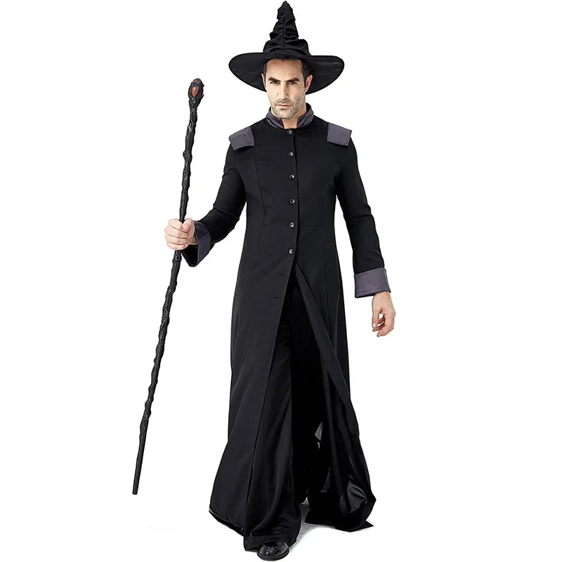 Wicked Wizard Costume Cosplay For Men Halloween Costume For Adult Men Suit Carniva Party Dress Up Clothing
Wicked Wizard Costume Cosplay For Men Halloween Costume For Adult Men Suit Carniva Party Dress Up Clothing