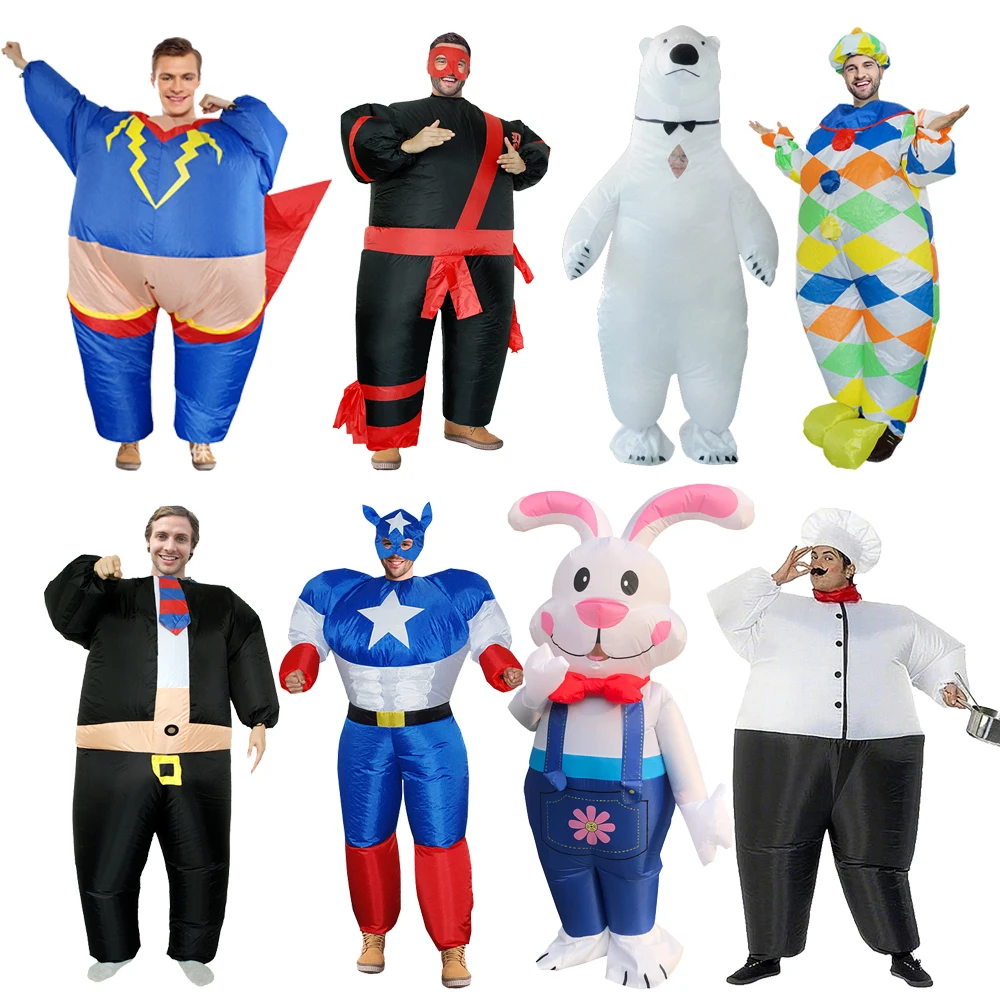 Anime Cartoon Funny Mascot Inflatable Cosplay Costume Adult Christmas Fancy Carnival Party Dress Suit
Anime Cartoon Funny Mascot Inflatable Cosplay Costume Adult Christmas Fancy Carnival Party Dress Suit