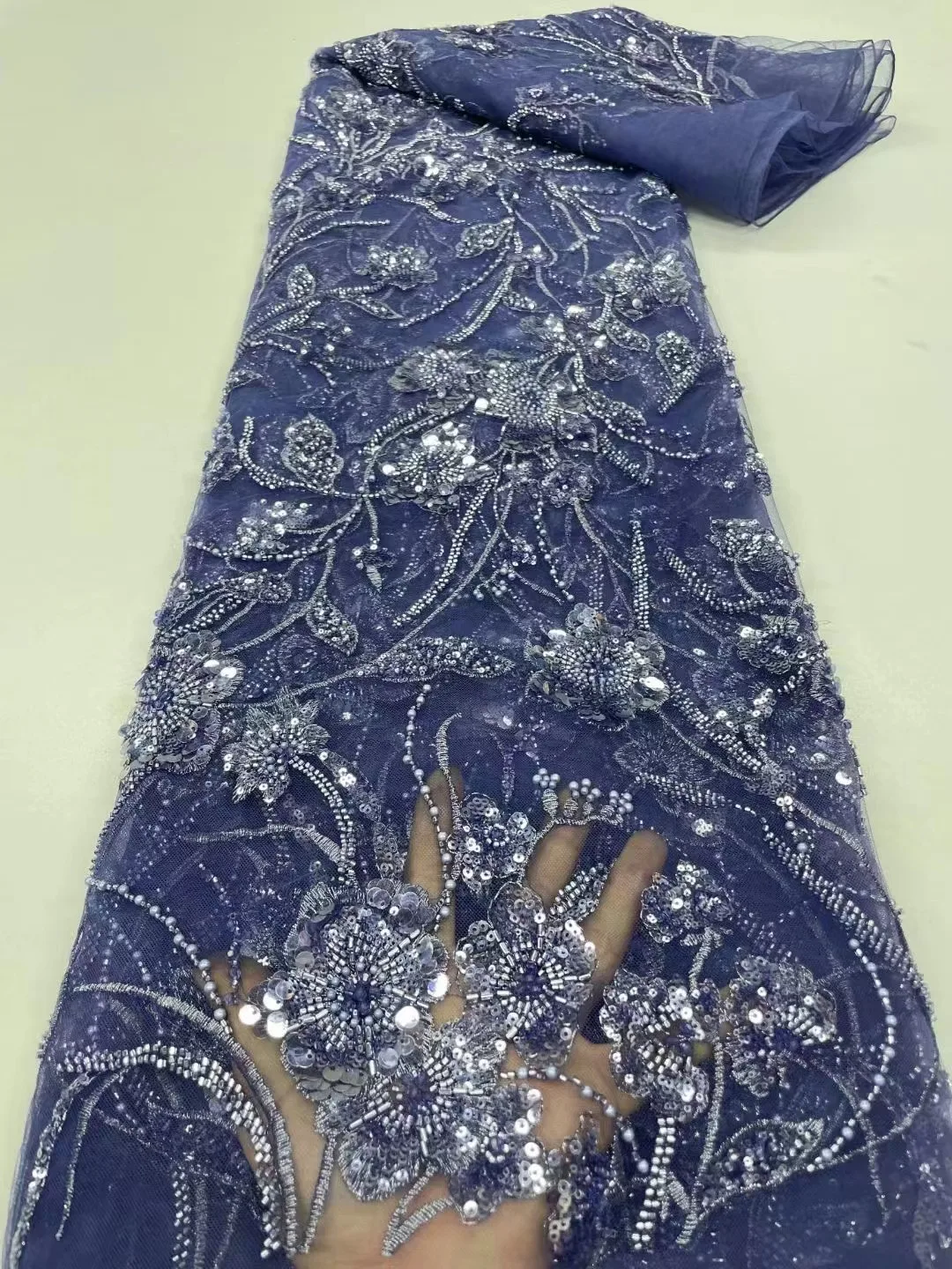 African Net Lace Fabric With Beads New Arrival Hight Quality Mesh French Nigerian Tulle Lace Fabric For Party Dress RC18254
African Net Lace Fabric With Beads New Arrival Hight Quality Mesh French Nigerian Tulle Lace Fabric For Party Dress RC18254