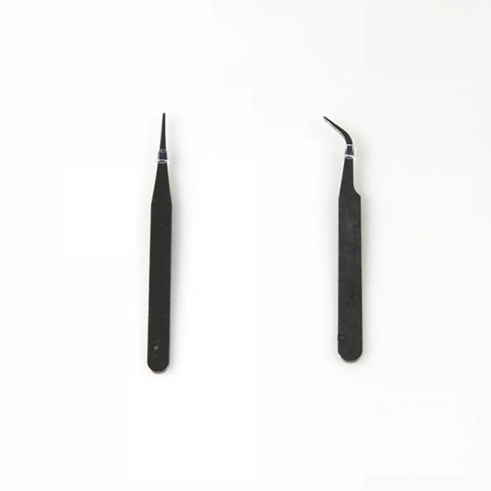 For Picking Up Parts Tip Tweezers 2pcs Tweezers Stainless Steel Maintenance Mini Tweezers Repair Tool Anti-magnetic
For Picking Up Parts Tip Tweezers 2pcs Tweezers Stainless Steel Maintenance Mini Tweezers Repair Tool Anti-magnetic