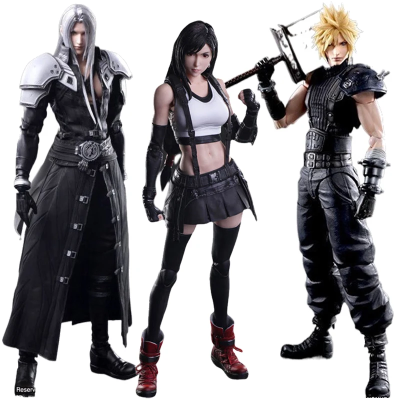 In Stock Original SQUARE ENIX PLAY ARTS Tifa Lockhart Cloud Strife Sephiroth Final Fantasy VII Remake Action Figure Toys Gifts
In Stock Original SQUARE ENIX PLAY ARTS Tifa Lockhart Cloud Strife Sephiroth Final Fantasy VII Remake Action Figure Toys Gifts