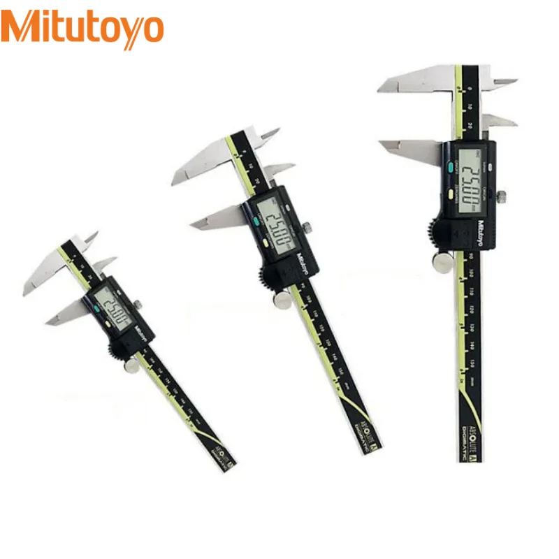 Mitutoyo Digital Vernier Caliper 6in 8in 12in 0-150mm 200 300 LCD Electronic Caliper Measuring Tools Caliper Digital
Mitutoyo Digital Vernier Caliper 6in 8in 12in 0-150mm 200 300 LCD Electronic Caliper Measuring Tools Caliper Digital