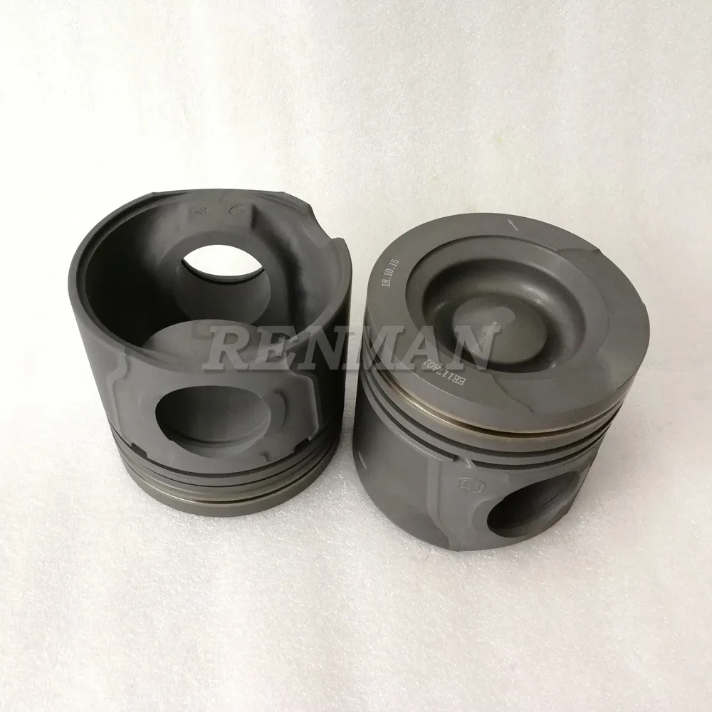 Поршень цилиндра дизельного двигателя Cummins QSM11 M11 ISM11 Island L9.5 ISLE9.5 5303778 4376405
Поршень цилиндра дизельного двигателя Cummins QSM11 M11 ISM11 Island L9.5 ISLE9.5 5303778 4376405