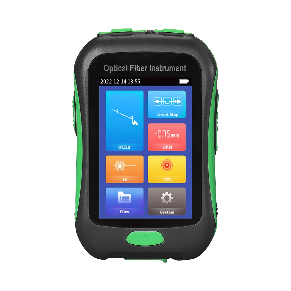 AUA-16U OTDR Active Fiber Live Test 1550nm 20dB 80KM Fiber Reflectometer otdr Touch Screen OPM VFL OLS LED Tester SC UPC/APC
AUA-16U OTDR Active Fiber Live Test 1550nm 20dB 80KM Fiber Reflectometer otdr Touch Screen OPM VFL OLS LED Tester SC UPC/APC