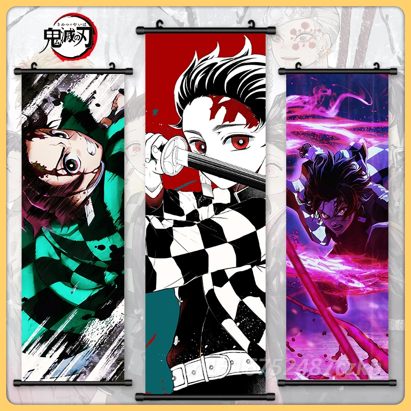 Home Decor Prints Demon Slayer Wall Art Kamado Tanjirou Poster Canvas Pictures Japan Anime Scroll Hanging Painting Living Room
Home Decor Prints Demon Slayer Wall Art Kamado Tanjirou Poster Canvas Pictures Japan Anime Scroll Hanging Painting Living Room