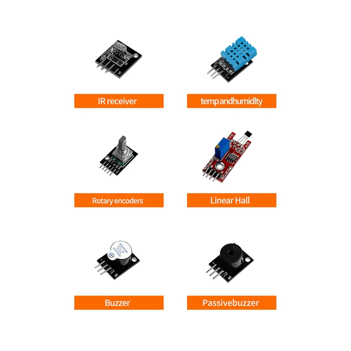 Для Arduino 24 в 1, модули датчиков, стартовый комплект для фотодатчика, комплект с 24 датчиками начального уровня
Для Arduino 24 в 1, модули датчиков, стартовый комплект для фотодатчика, комплект с 24 датчиками начального уровня
