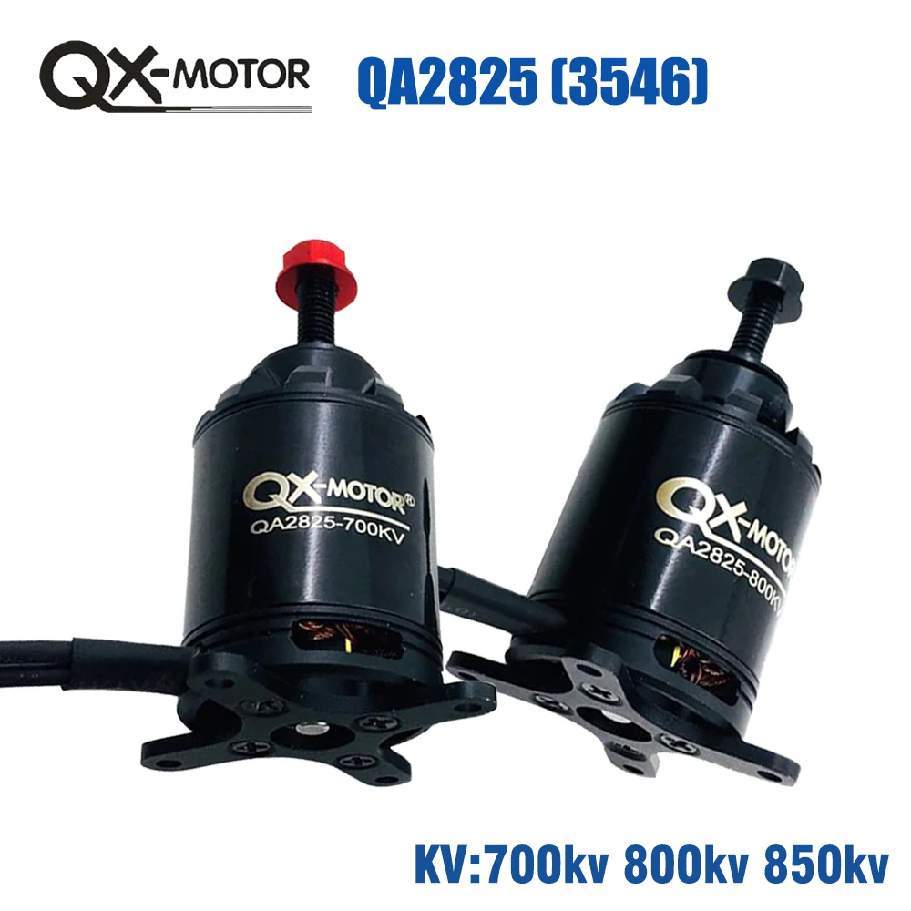 

QX-MOTOR 4s 6s Brushless Motor QA2825 CW CCW for Fixed Wing Plane RC Quadcopter accessories