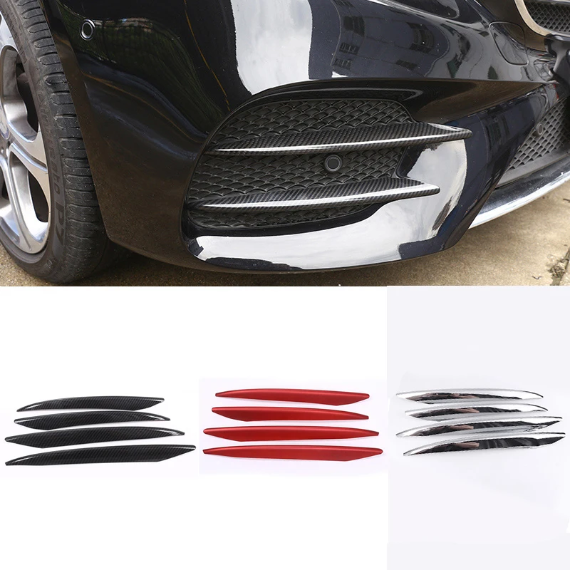 Carbon Fiber Color Car Front Fog Light Fog Lamp Strip Cover Trim For Mercedes-Benz E Class W213 2017-2020 Car Interior Supplies
Carbon Fiber Color Car Front Fog Light Fog Lamp Strip Cover Trim For Mercedes-Benz E Class W213 2017-2020 Car Interior Supplies