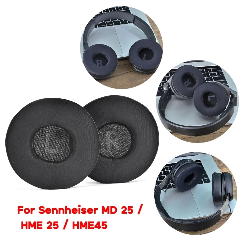 

Подушечки из пены с эффектом памяти, амбушюры, подушки для Sennheiser MD 25/HME 25/HME45, игровые наушники, амбушюры, насадки