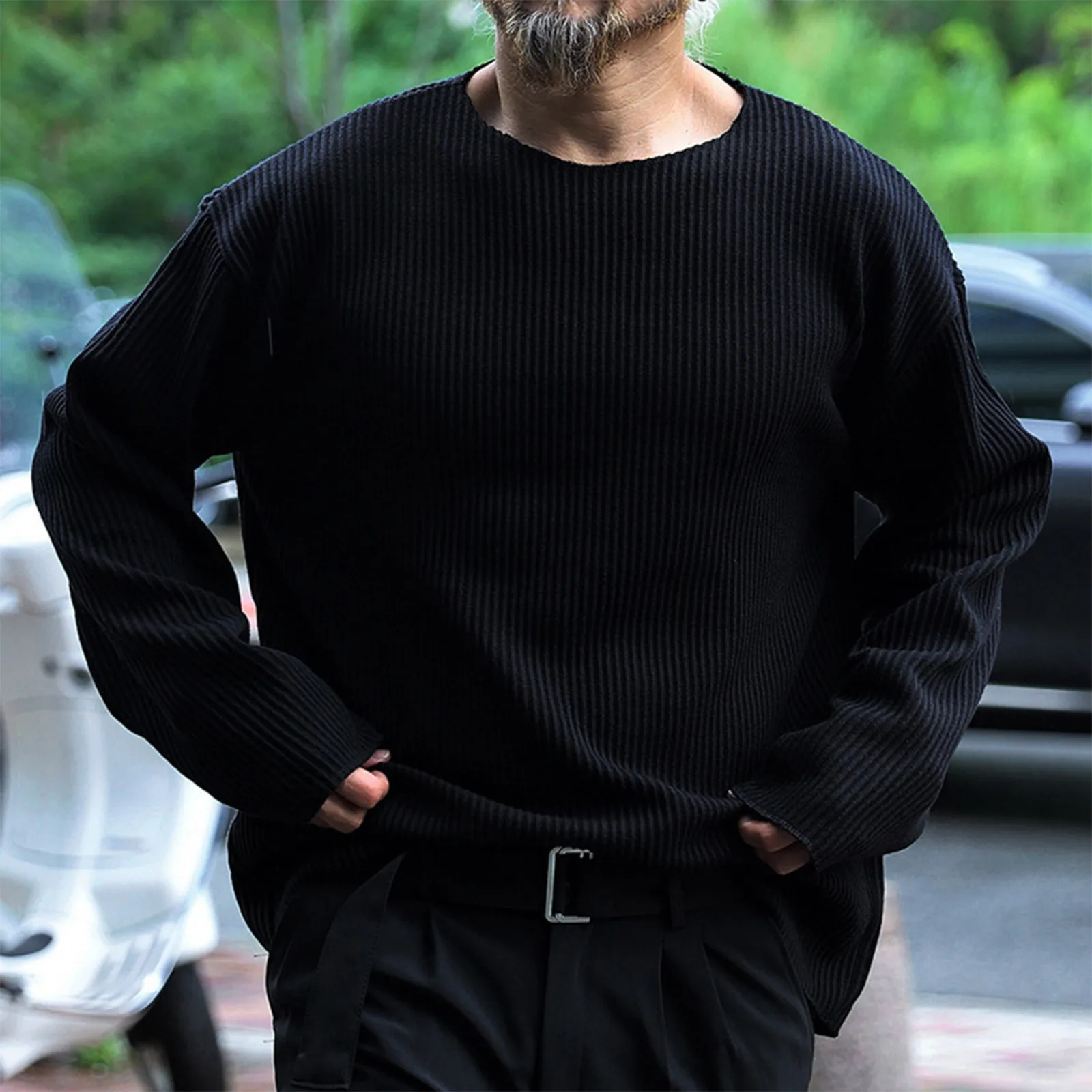 Men's Solid Color Sweater Spring Autumn Long-sleeved Loose Jumpers Comfortable Men's Base Pullovers Male Streetwear
Men's Solid Color Sweater Spring Autumn Long-sleeved Loose Jumpers Comfortable Men's Base Pullovers Male Streetwear