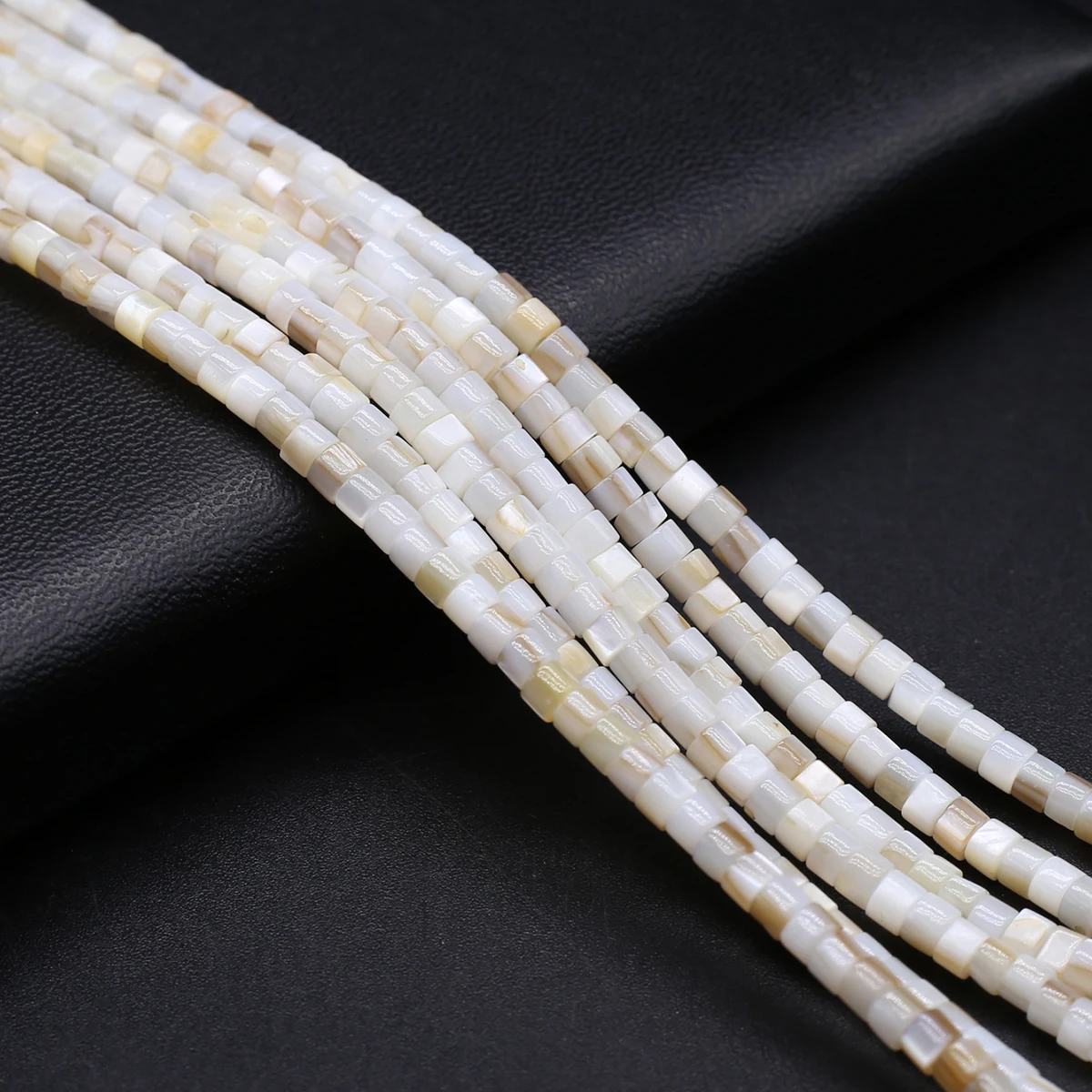 

Natural FreshWater Shell Bead Cylinder Shape Spacing Isolation Loose Beaded Jewelry Making Diy Necklaces Bracelets Accessories