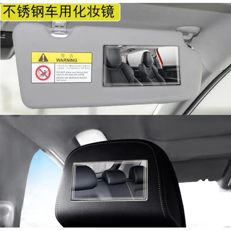Simple and Practical Car Visor Makeup Mirror Car High-definition Stainless Steel Rearview Mirror Car Makeup Mirror
Simple and Practical Car Visor Makeup Mirror Car High-definition Stainless Steel Rearview Mirror Car Makeup Mirror