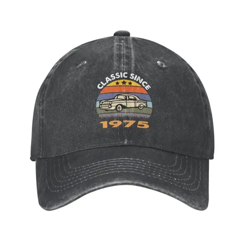 Fashion Cotton Classic Since 1975 Baseball Cap for Men Women Custom Adjustable Unisex 48th Birthday Gift Dad Hat Summer
Fashion Cotton Classic Since 1975 Baseball Cap for Men Women Custom Adjustable Unisex 48th Birthday Gift Dad Hat Summer