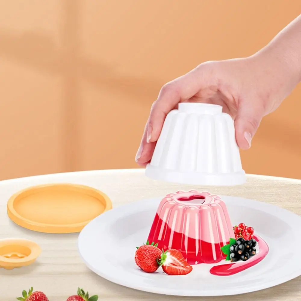 

Plastic Panna Cotta Mould DIY Pudding Cup Dessert Tray Jelly