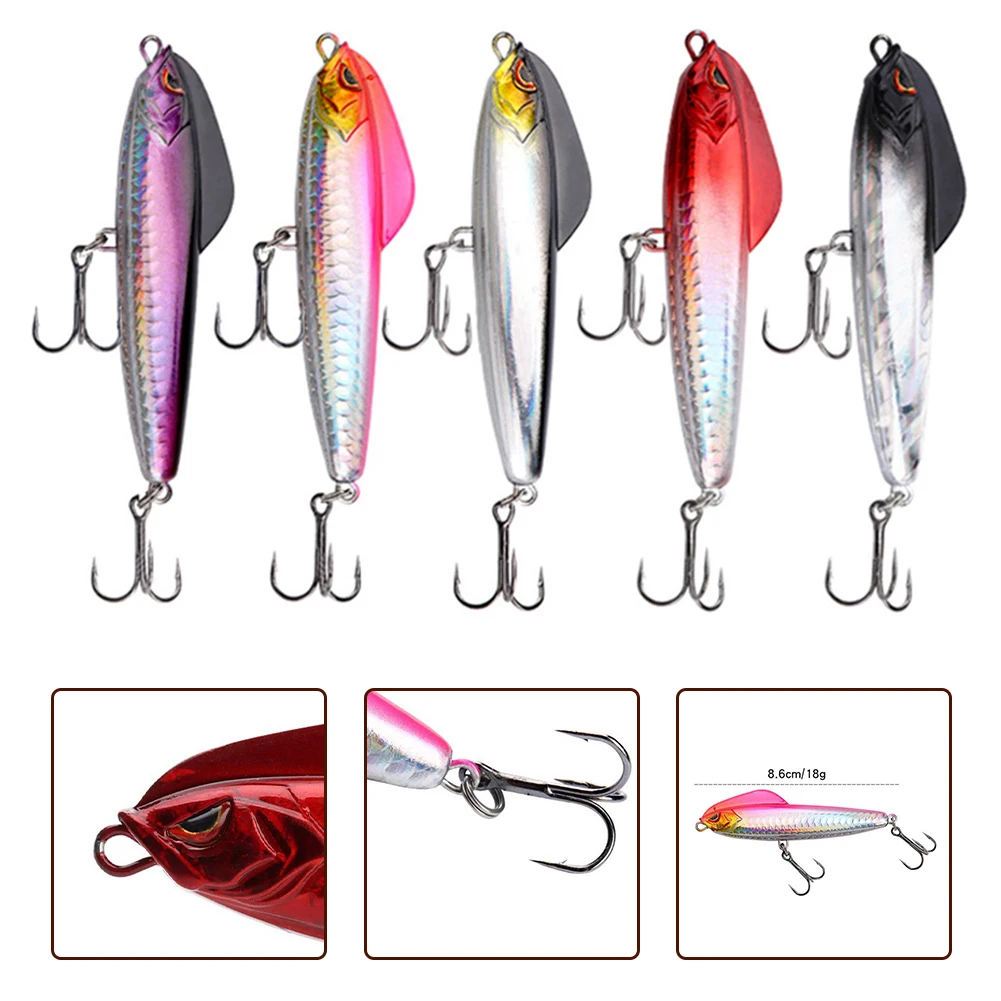 8.6cm 3D Eyes Cockscomb Sinking Pencil Tipped Mandarin Metal Fish Lure Fishing Tools Floating Hard Bait For Fishing Enthusiasts
8.6cm 3D Eyes Cockscomb Sinking Pencil Tipped Mandarin Metal Fish Lure Fishing Tools Floating Hard Bait For Fishing Enthusiasts