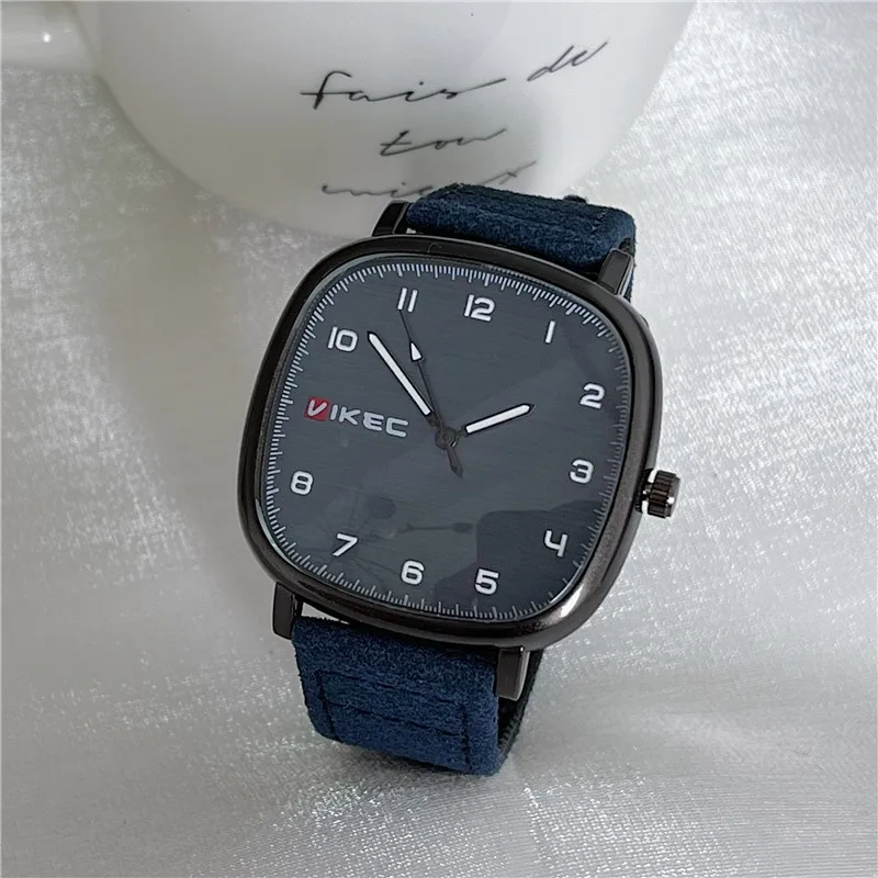 Brand Quartz Watch Youth Student Watch Vintage Square Dial Leather Belt Wristwatch Casual Fashion Men Women Gift Clock Wholesale
Brand Quartz Watch Youth Student Watch Vintage Square Dial Leather Belt Wristwatch Casual Fashion Men Women Gift Clock Wholesale