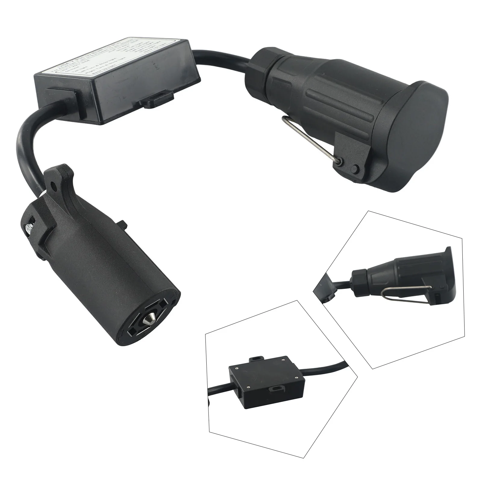 Durable High Quality Hot New Useful Trailer Light Converter US To European Universal Vehicle Accessory Connector 13-Pin
Durable High Quality Hot New Useful Trailer Light Converter US To European Universal Vehicle Accessory Connector 13-Pin