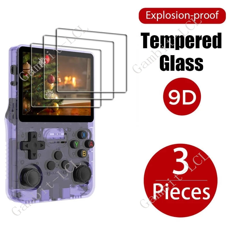 3PCS 9H HD Tempered Glass For Data Frog R36S 3.5Inch DataFrog R36 S Player Games Screen Protector Cover Film
3PCS 9H HD Tempered Glass For Data Frog R36S 3.5Inch DataFrog R36 S Player Games Screen Protector Cover Film