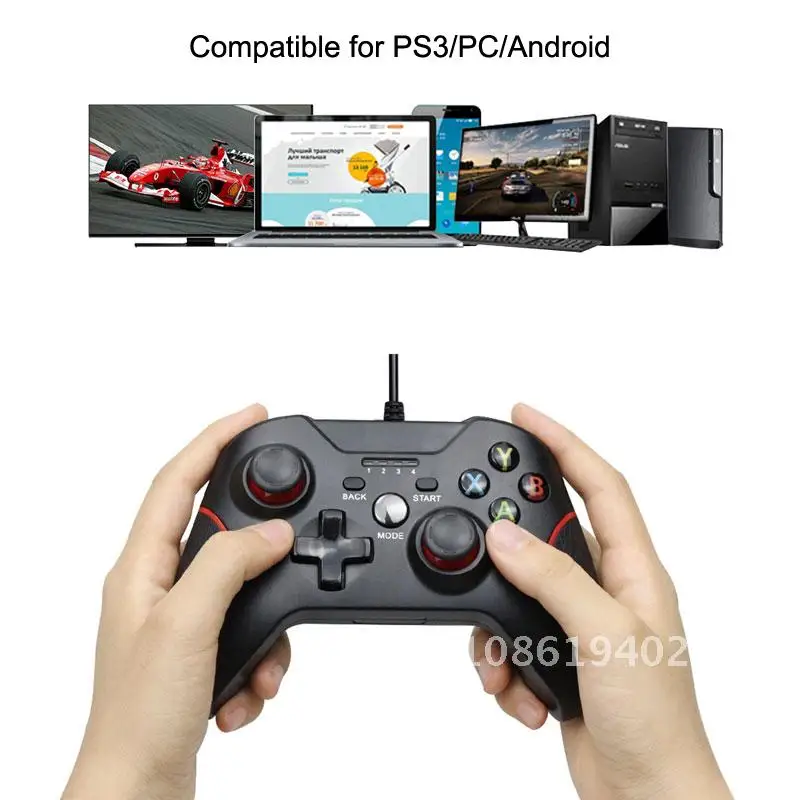 Gamepad Wired For PS3 Joystick Console Controller For PC For SONY PS3 For Android Phone Joypad Accessory
Gamepad Wired For PS3 Joystick Console Controller For PC For SONY PS3 For Android Phone Joypad Accessory