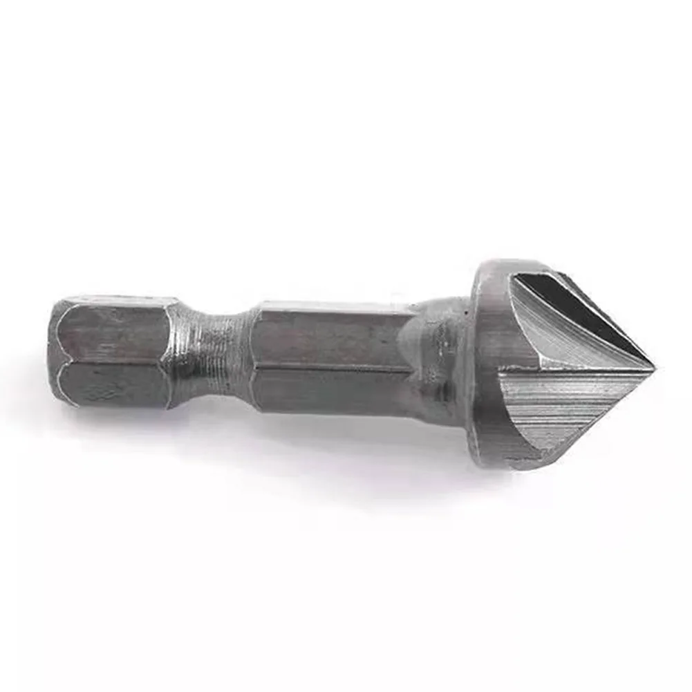 Practical Drill Bit 6 Flute Countersink 1 Pcs 13mm 36mm 45# Steel 6 Slot Countersunk Five Edge For Woodworking
Practical Drill Bit 6 Flute Countersink 1 Pcs 13mm 36mm 45# Steel 6 Slot Countersunk Five Edge For Woodworking