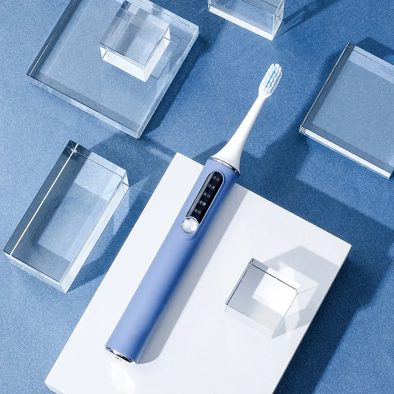 Smart Sonic Electric Toothbrush Adult Model USB Rechargeable Soft Bristle IPX7 Waterproof 5 Modes Couple Family Teeth Whitening
Smart Sonic Electric Toothbrush Adult Model USB Rechargeable Soft Bristle IPX7 Waterproof 5 Modes Couple Family Teeth Whitening