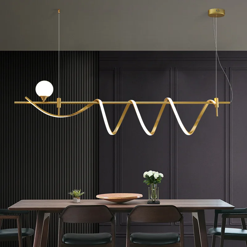 Nordic luxury restaurant chandelier indoor dining table bar table lamp modern minimalist kitchen island LED chandelier lighting
Nordic luxury restaurant chandelier indoor dining table bar table lamp modern minimalist kitchen island LED chandelier lighting