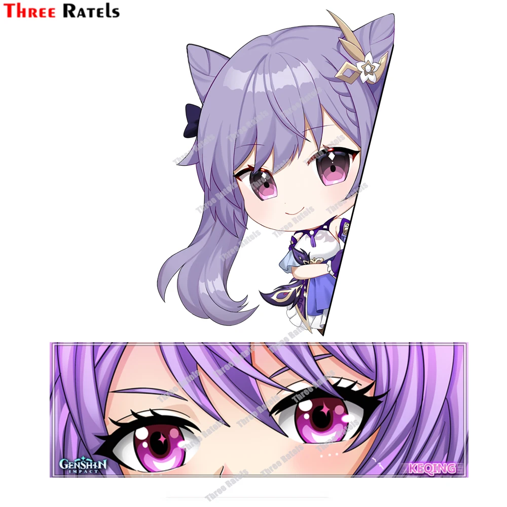 Автомобильные наклейки Three Ratels D859 KEQING PEEKING CHIBI, японские аниме наклейки, виниловый материал, водонепроницаемое свойство
Автомобильные наклейки Three Ratels D859 KEQING PEEKING CHIBI, японские аниме наклейки, виниловый материал, водонепроницаемое свойство