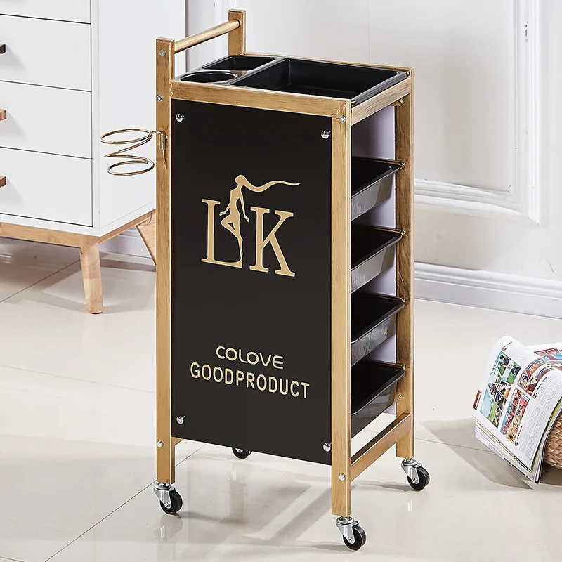 Utility Cart Salon Trolley Designer Beauty Tool Salon Trolley Serving Manicure Cosmetic Werkzeugwagen Beauty Furniture YN50ST
Utility Cart Salon Trolley Designer Beauty Tool Salon Trolley Serving Manicure Cosmetic Werkzeugwagen Beauty Furniture YN50ST