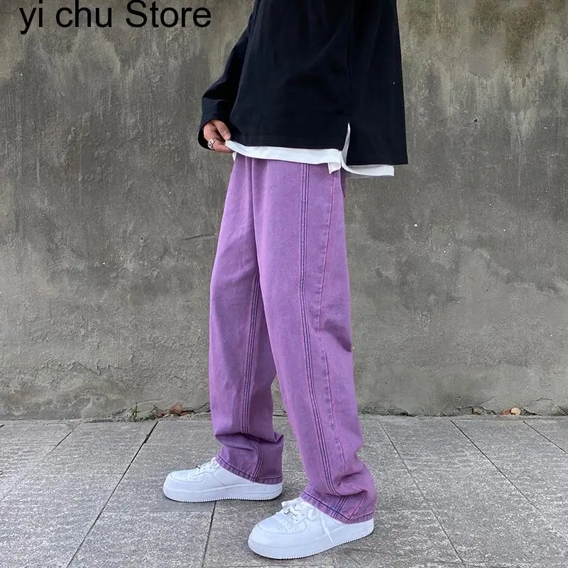 New Men's Jeans Casual Denim Pants Hip Hop Neutral Jeans Streetwear Loose Straight Jean Pants Girl trousers Sweethearts outfit
New Men's Jeans Casual Denim Pants Hip Hop Neutral Jeans Streetwear Loose Straight Jean Pants Girl trousers Sweethearts outfit