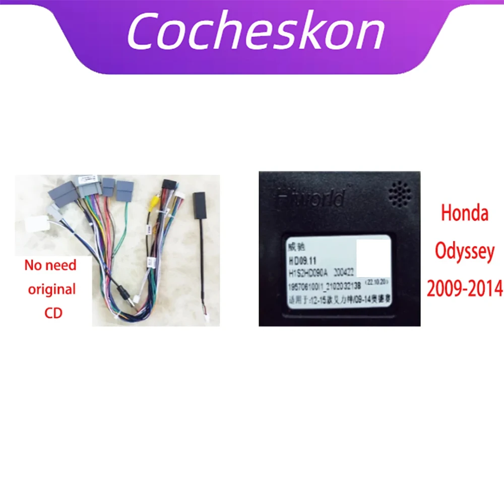 Cocheskon Car 16pin Wiring Harness Adapter Canbus Box Decoder For Honda Odyssey 2009-2014 Hiworld
Cocheskon Car 16pin Wiring Harness Adapter Canbus Box Decoder For Honda Odyssey 2009-2014 Hiworld