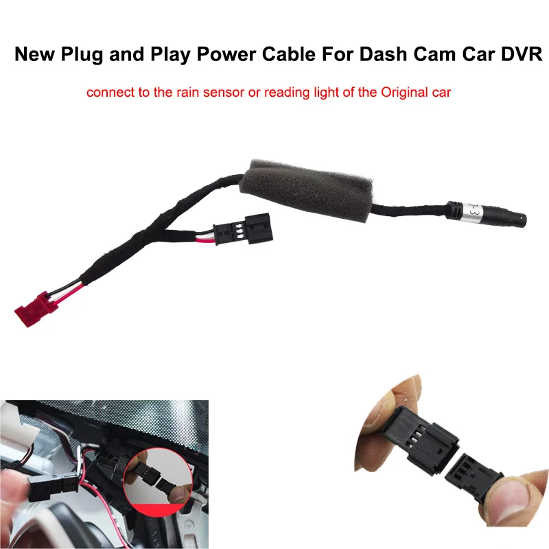 Car Dvr Dash Cam Plug and Play Power Cable for BMW for Audi for Mercedes for VW for Volvo for Toyota for Peugeot Easy to install
Car Dvr Dash Cam Plug and Play Power Cable for BMW for Audi for Mercedes for VW for Volvo for Toyota for Peugeot Easy to install