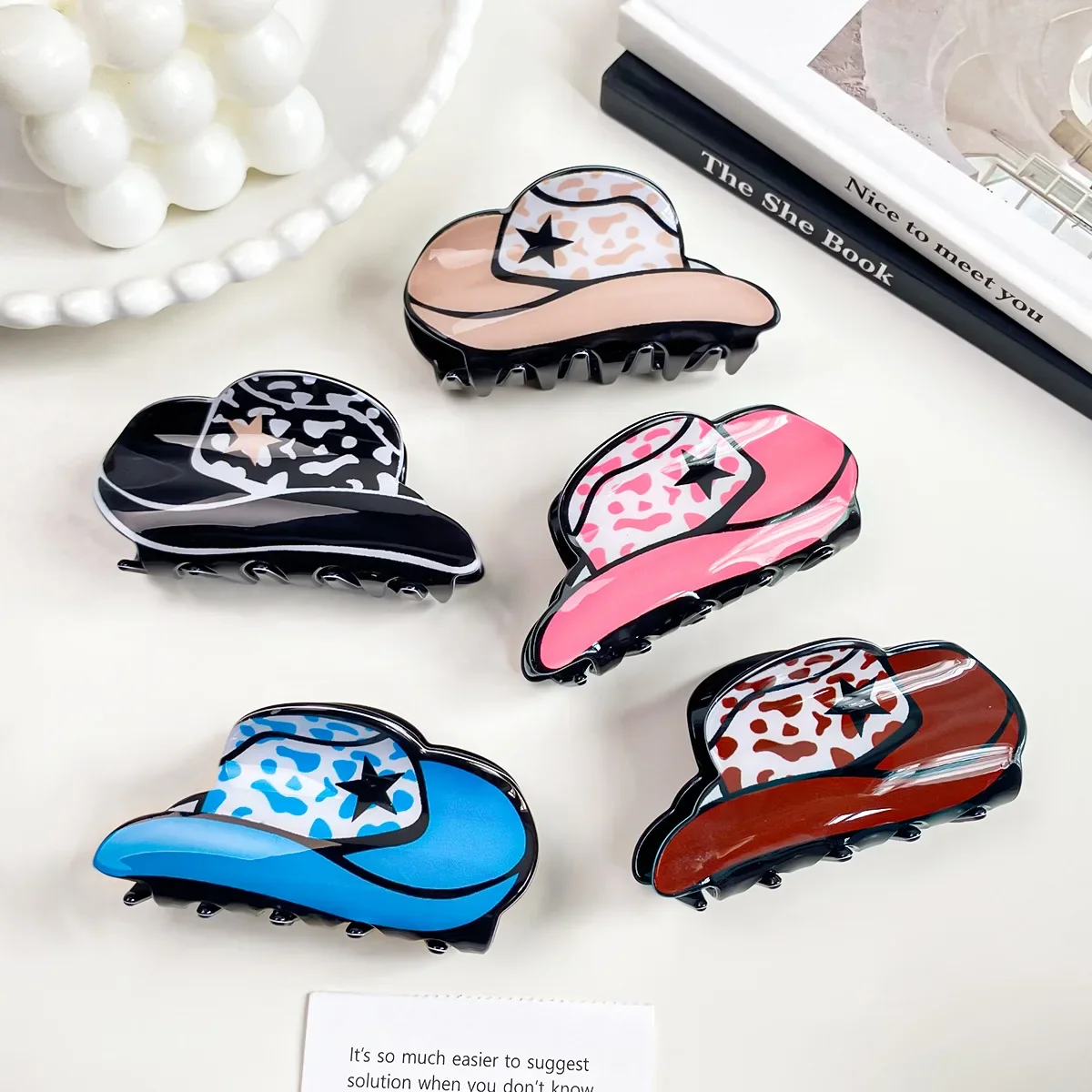 

Korean Style Women Hair Claws Elegant Acrylic Hairpin Leopard Print Hair Clips Large Geometry Headwear Hair Accessories for Girl