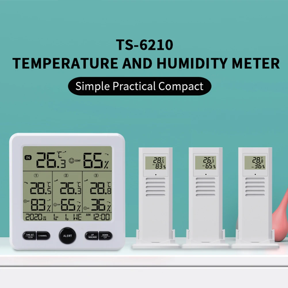 Wireless Indoor Outdoor Thermometers Highly Accuracy With Precision-Sensor For Interior
Wireless Indoor Outdoor Thermometers Highly Accuracy With Precision-Sensor For Interior