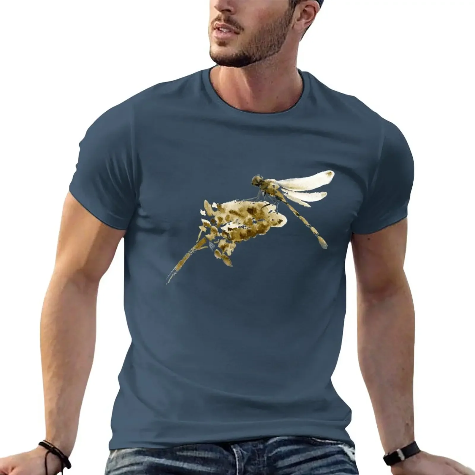 Dragonfly, neutral color, minimal style art T-Shirt customs design your own anime oversizeds mens t shirts
Dragonfly, neutral color, minimal style art T-Shirt customs design your own anime oversizeds mens t shirts